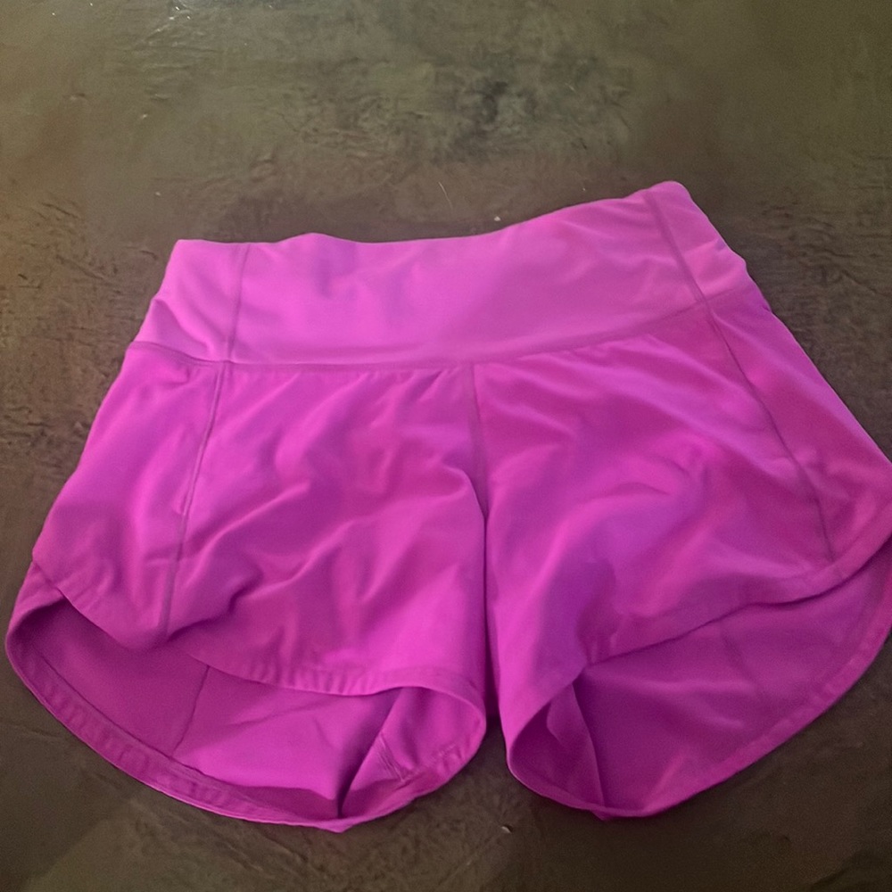 lululemon speed ups size 0 4”